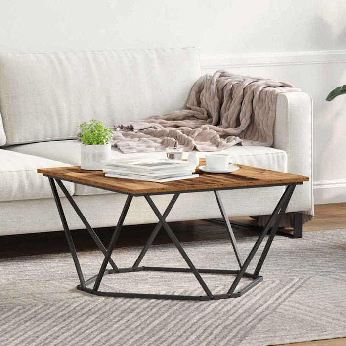 Masă de cafea Lemn vechi 80 x 80 x 45 cm - WALTI WALTI