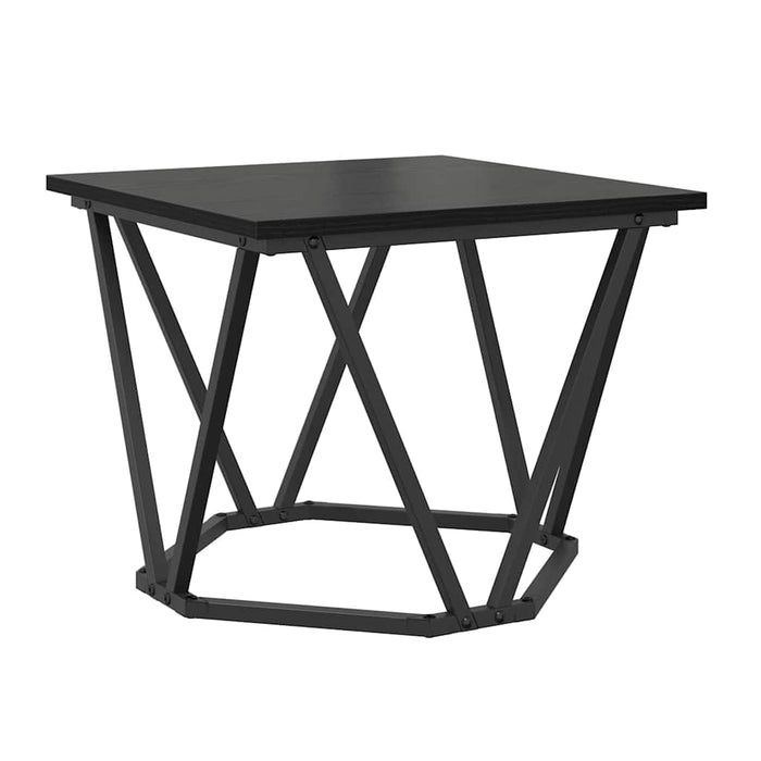 Masă de cafea 3 pcs Stejar negru 50 x 50 x 40 cm - WALTI WALTI