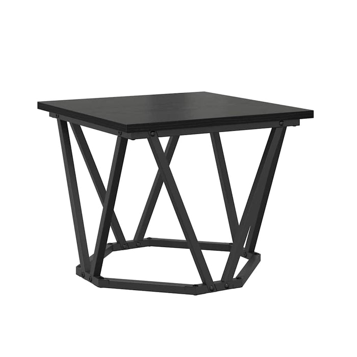 Masă de cafea 3 pcs Stejar negru 50 x 50 x 40 cm - WALTI WALTI