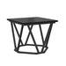 Masă de cafea 3 pcs Stejar negru 50 x 50 x 40 cm - WALTI WALTI