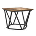 Masă de cafea 3 pcs Stejar afumat 50 x 50 x 40 cm - WALTI WALTI