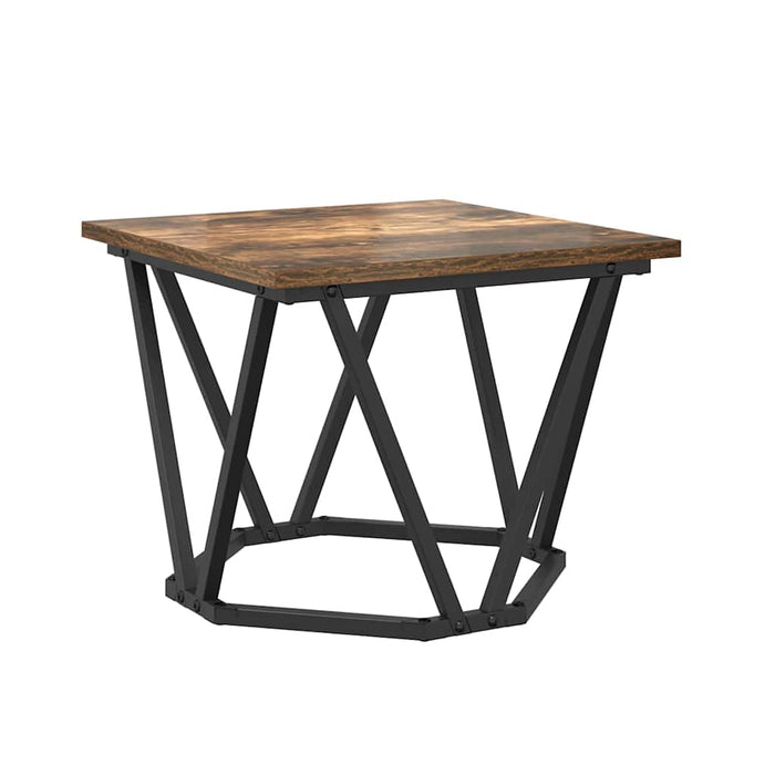 Masă de cafea 3 pcs Stejar afumat 50 x 50 x 40 cm - WALTI WALTI