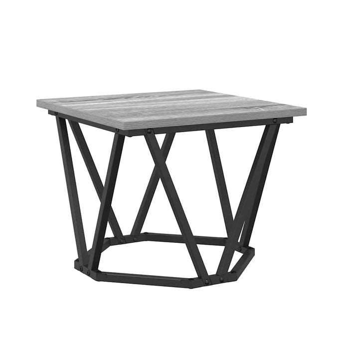 Masă de cafea 3 pcs sonoma gri 50 x 50 x 40 cm - WALTI WALTI