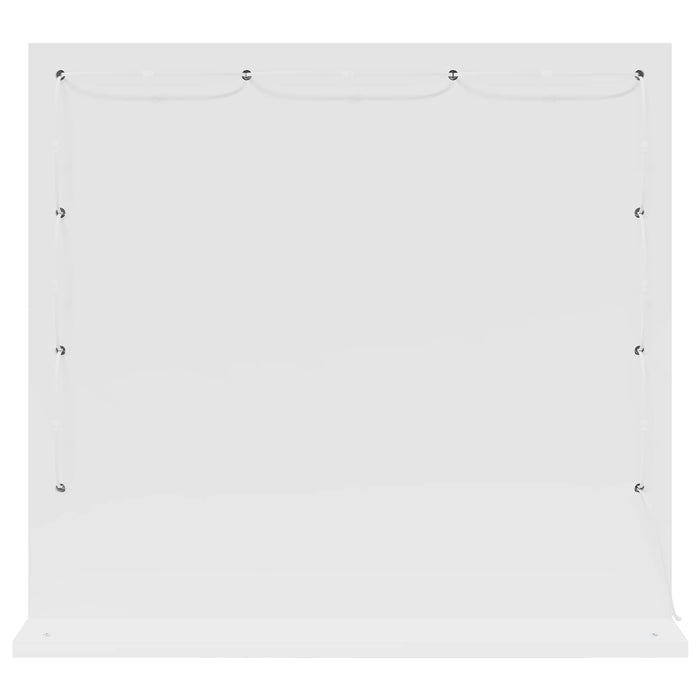 Oglindă de toaletă Dreptunghiular Alb 60 x 55 x 18 cm - WALTI WALTI