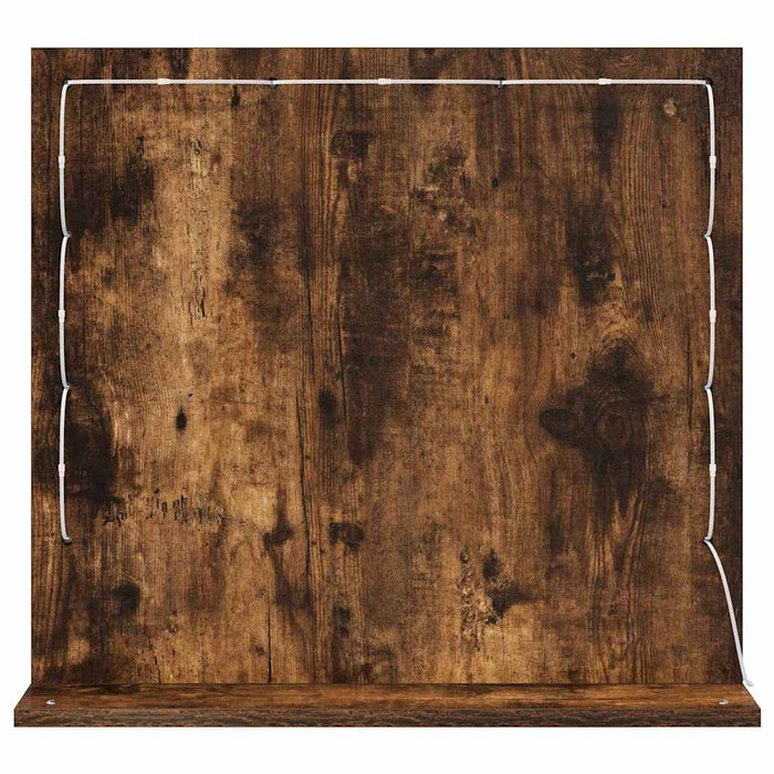Oglindă de toaletă cu oglindă Stejar fumuriu 60 x 55 x 18 cm - WALTI WALTI