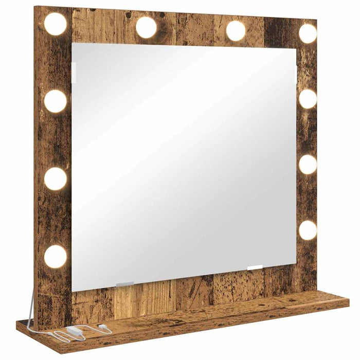 Oglindă de toaletă cu oglindă Lemn Vechi 60 x 55 x 18 cm - WALTI WALTI