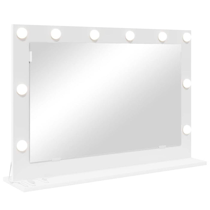 Oglindă de toaletă Dreptunghiular Alb 80 x 15 x 18 cm - WALTI WALTI