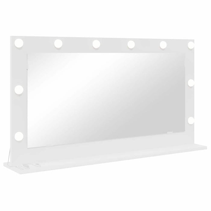 Oglindă de toaletă Dreptunghiular Alb 100 x 55 x 18 cm - WALTI WALTI