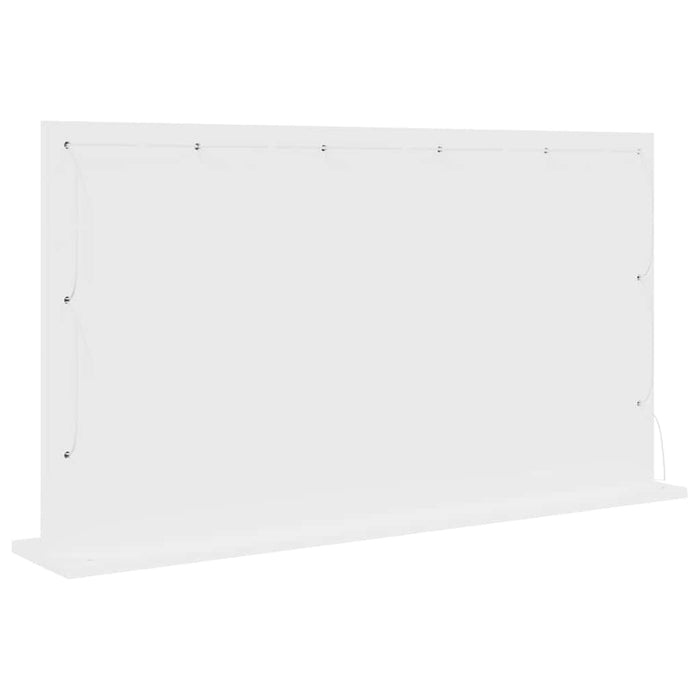Oglindă de toaletă Dreptunghiular Alb 100 x 55 x 18 cm - WALTI WALTI