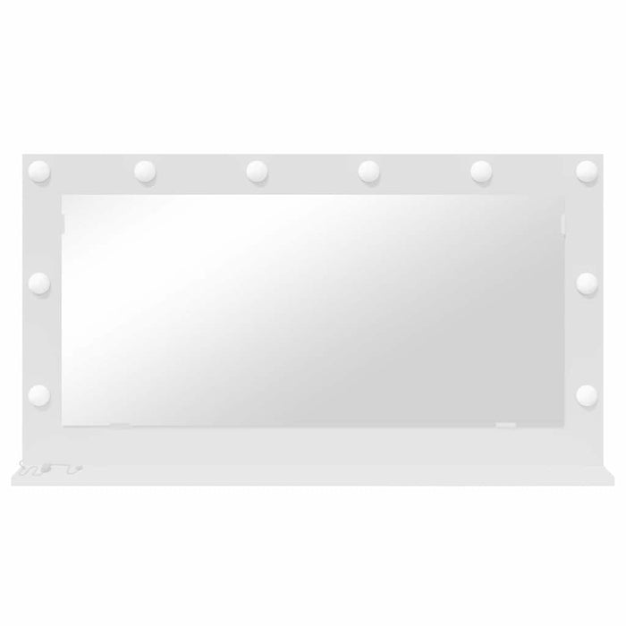 Oglindă de toaletă Dreptunghiular Alb 100 x 55 x 18 cm - WALTI WALTI