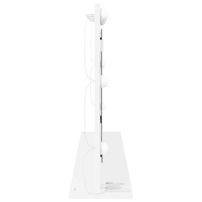 Oglindă de toaletă Dreptunghiular Alb 100 x 55 x 18 cm - WALTI WALTI