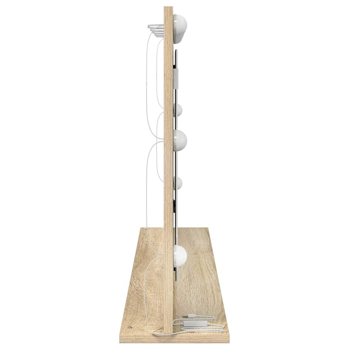 Oglindă de toaletă cu oglindă Stejar Sonoma 100 x 55 x 18 cm - WALTI WALTI