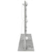 Oglindă de toaletă cu oglindă Gri din beton 100 x 55 x 18 cm - WALTI WALTI