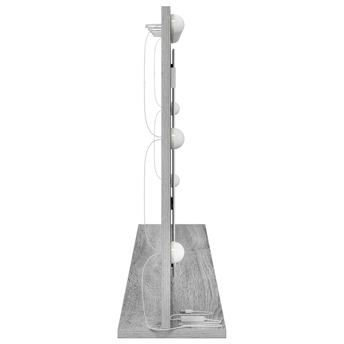 Oglindă de toaletă cu oglindă Gri Sonoma 100 x 55 x 18 cm - WALTI WALTI