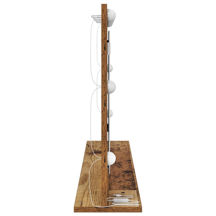 Oglindă de toaletă cu oglindă Lemn Vechi 100 x 55 x 18 cm - WALTI WALTI