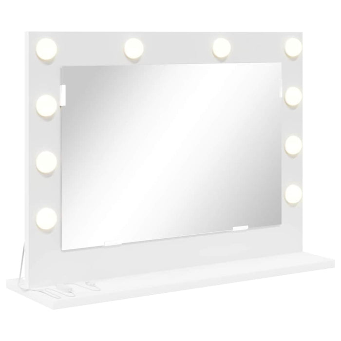 Oglindă de toaletă Dreptunghiular Alb 60 x 45 x 18 cm - WALTI WALTI