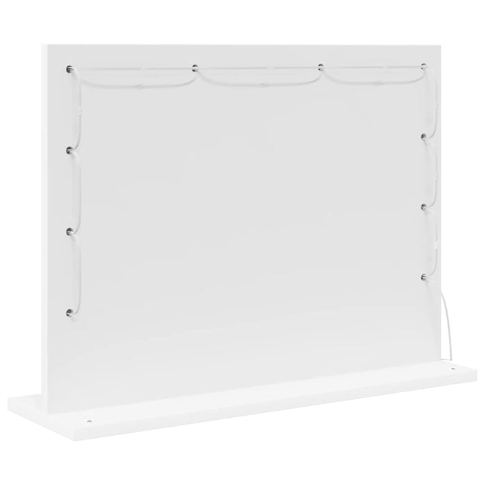 Oglindă de toaletă Dreptunghiular Alb 60 x 45 x 18 cm - WALTI WALTI