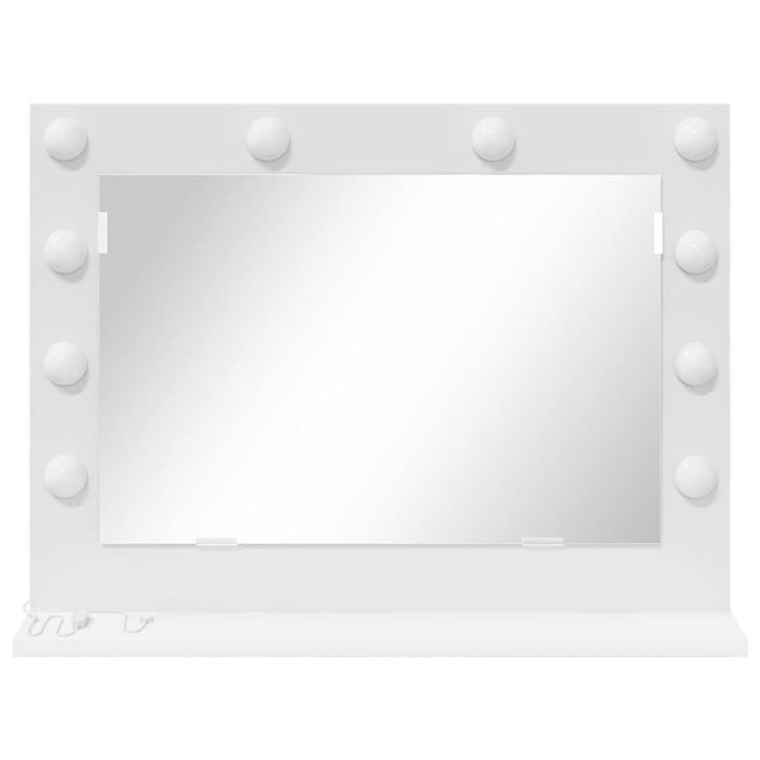 Oglindă de toaletă Dreptunghiular Alb 60 x 45 x 18 cm - WALTI WALTI