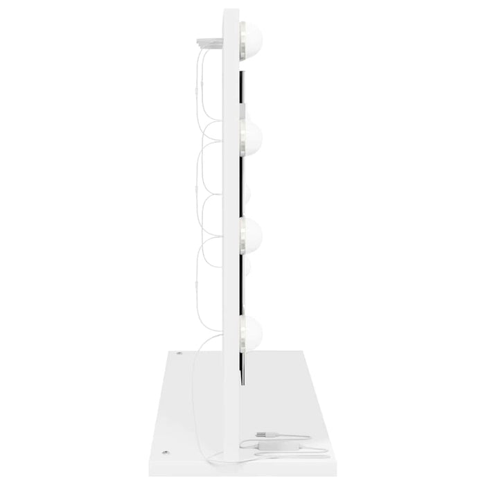 Oglindă de toaletă Dreptunghiular Alb 60 x 45 x 18 cm - WALTI WALTI