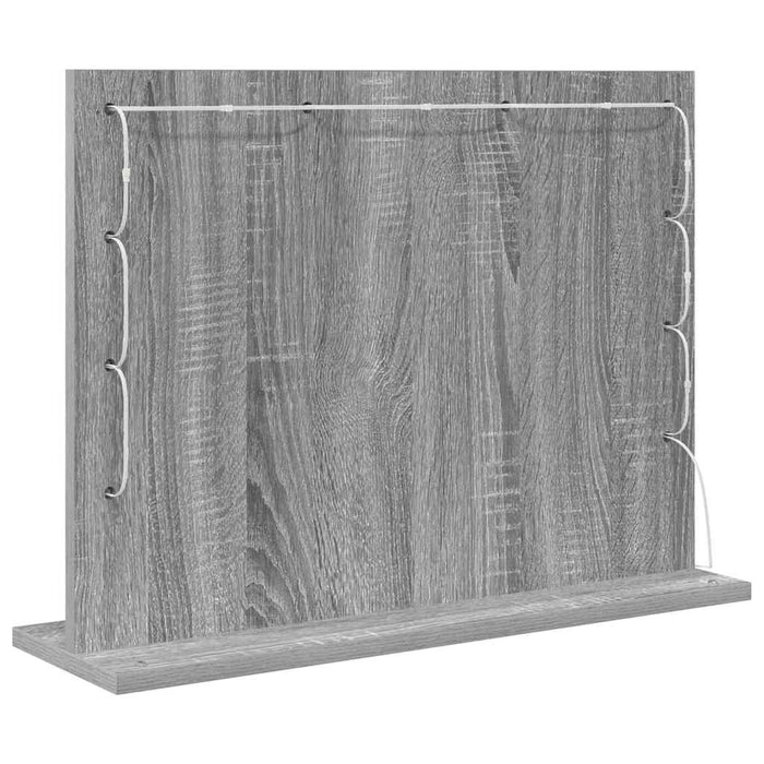 Oglindă de toaletă cu oglindă Gri Sonoma 60 x 45 x 18 cm - WALTI WALTI