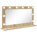 Oglindă de toaletă cu oglindă Stejar Sonoma 80 x 45 x 18 cm - WALTI WALTI