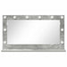 Oglindă de toaletă cu oglindă Gri din beton 80 x 45 x 18 cm - WALTI WALTI