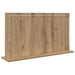 Oglindă de toaletă cu oglindă Stejar Artizanal 80 x 45 x 18 cm - WALTI WALTI
