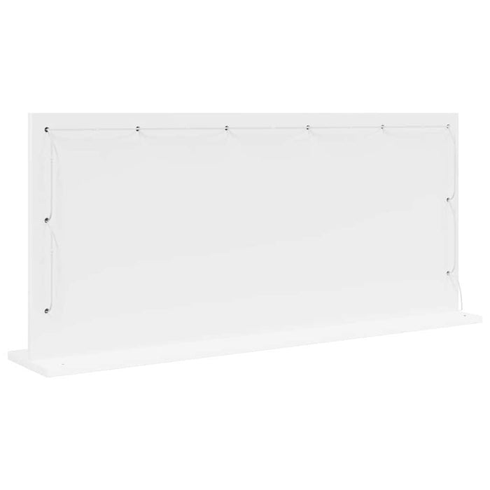 Oglindă de toaletă Dreptunghiular Alb 100 x 45 x 18 cm - WALTI WALTI