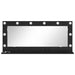 Oglindă de toaletă cu oglindă Stejar Negru 100 x 45 x 18 cm - WALTI WALTI