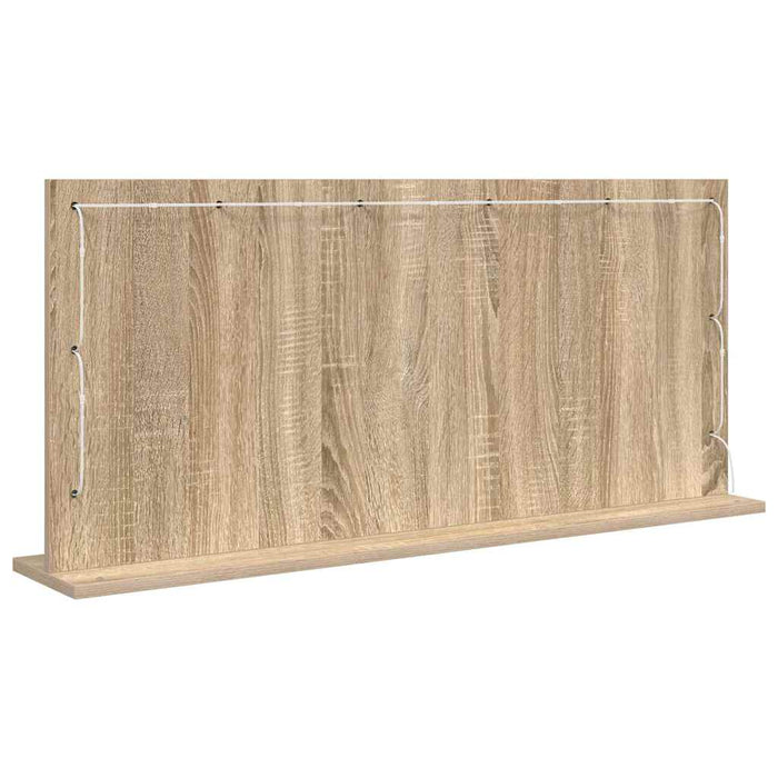 Oglindă de toaletă cu oglindă Stejar Sonoma 100 x 45 x 18 cm - WALTI WALTI