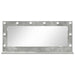Oglindă de toaletă cu oglindă Gri din beton 100 x 45 x 18 cm - WALTI WALTI