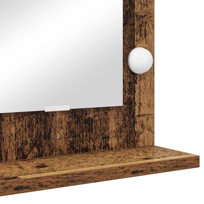 Oglindă de toaletă cu oglindă Lemn Vechi 100 x 45 x 18 cm - WALTI WALTI