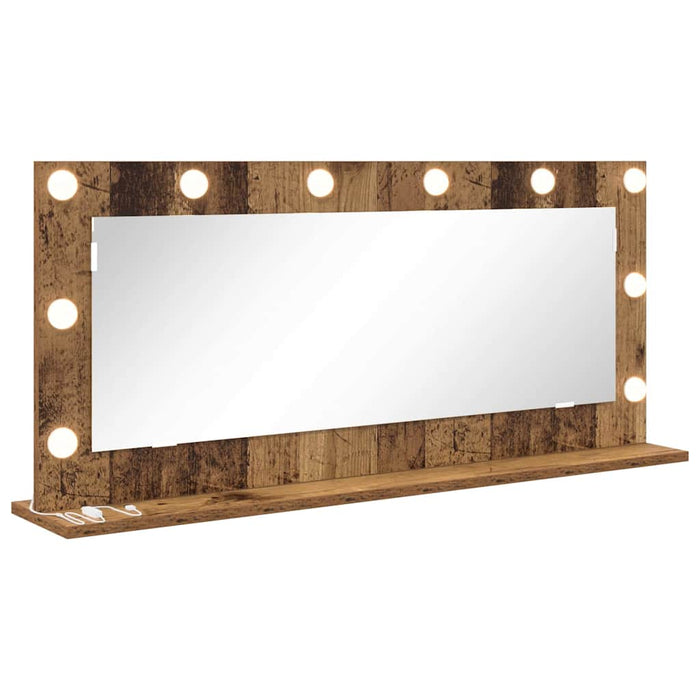 Oglindă de toaletă cu oglindă Lemn Vechi 100 x 45 x 18 cm - WALTI WALTI