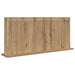 Oglindă de toaletă cu oglindă Stejar Artizanal 100 x 45 x 18 cm - WALTI WALTI
