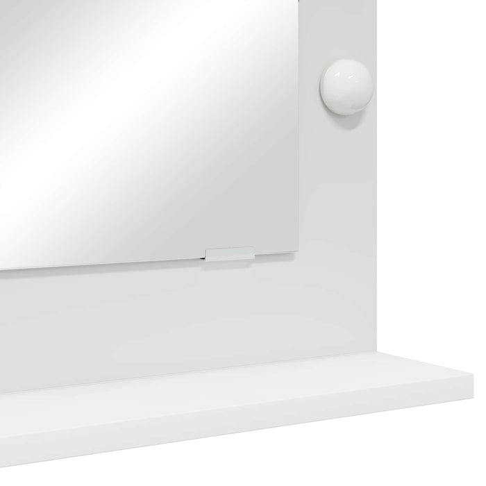 Oglindă de toaletă Dreptunghiular Alb 70 x 50 x 18 cm - WALTI WALTI