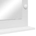 Oglindă de toaletă Dreptunghiular Alb 70 x 50 x 18 cm - WALTI WALTI