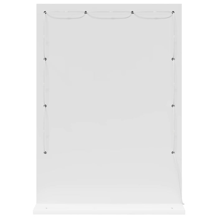 Oglindă de toaletă Dreptunghiular Alb 70 x 50 x 18 cm - WALTI WALTI