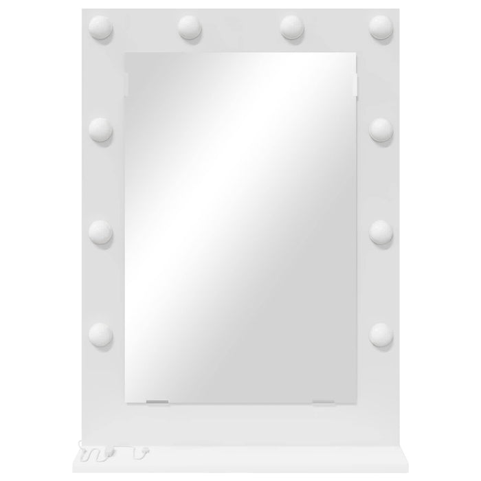 Oglindă de toaletă Dreptunghiular Alb 70 x 50 x 18 cm - WALTI WALTI