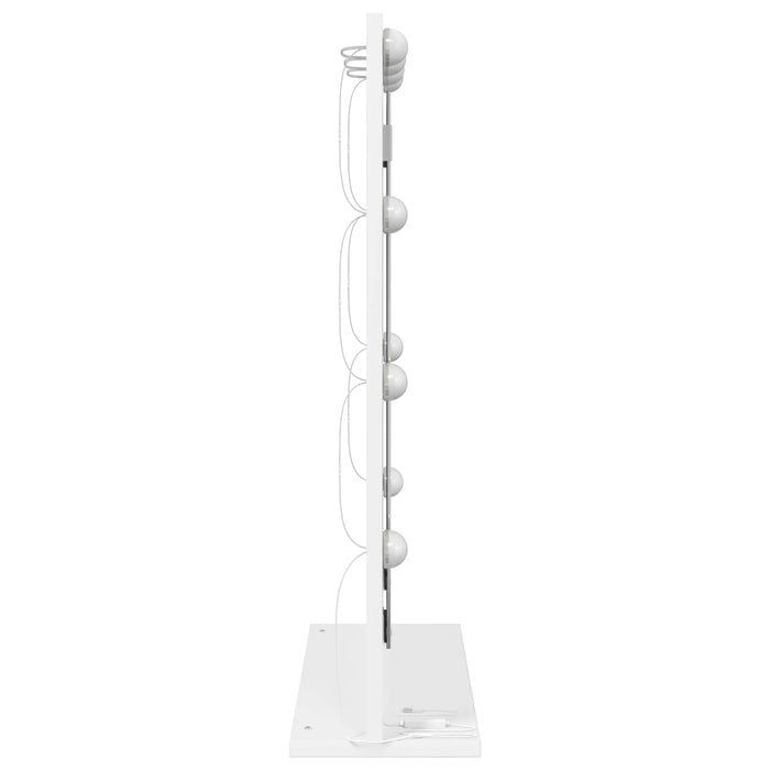 Oglindă de toaletă Dreptunghiular Alb 70 x 50 x 18 cm - WALTI WALTI