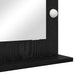 Oglindă de toaletă cu oglindă Stejar Negru 70 x 50 x 18 cm - WALTI WALTI