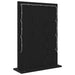 Oglindă de toaletă cu oglindă Stejar Negru 70 x 50 x 18 cm - WALTI WALTI