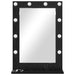 Oglindă de toaletă cu oglindă Stejar Negru 70 x 50 x 18 cm - WALTI WALTI