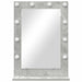 Oglindă de toaletă cu oglindă Gri din beton 70 x 50 x 18 cm - WALTI WALTI