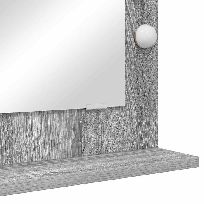 Oglindă de toaletă cu oglindă Gri Sonoma 70 x 50 x 18 cm - WALTI WALTI