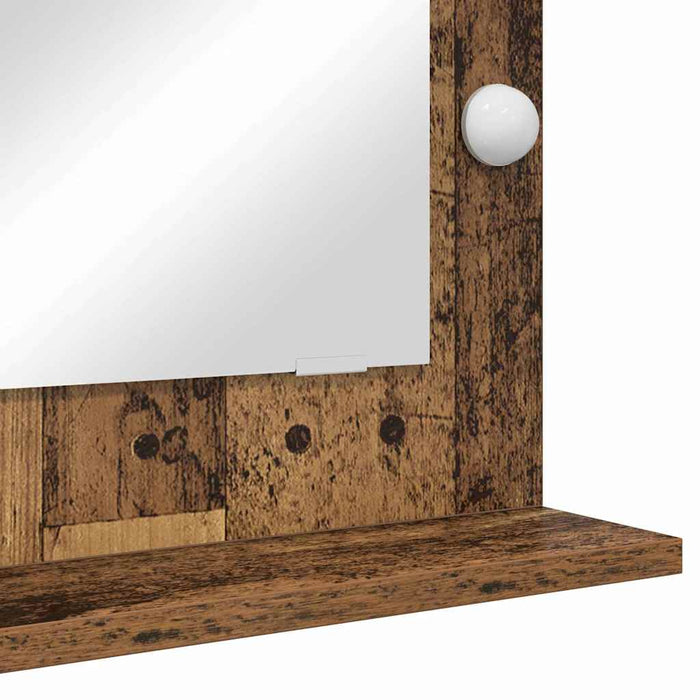 Oglindă de toaletă cu oglindă Lemn Vechi 70 x 50 x 18 cm - WALTI WALTI