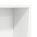 Birou cu raft cu depozitare Alb 91 x 50 x 149 cm Lemn compozit - WALTI WALTI