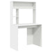 Birou cu raft cu depozitare Alb 91 x 50 x 149 cm Lemn compozit - WALTI WALTI