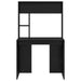 Birou cu raft Stejar Negru 91 x 50 x 149 cm Lemn compozit - WALTI WALTI