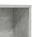 Birou cu raft Gri din beton 91 x 50 x 149 cm Lemn compozit - WALTI WALTI