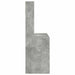 Birou cu raft Gri din beton 91 x 50 x 149 cm Lemn compozit - WALTI WALTI